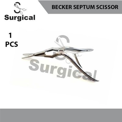 Becker Septum Scissors Double Action | ENT Rhinoplasty Surgical Instrument
