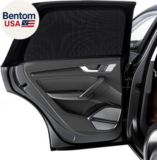 Car Window Shades for Baby 2 Pack, Stretchable  Breathable Spandex Rear Side Ca