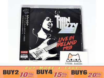 Thin Lizzy LIVE IN IRELAND 1983  From Japan CD 11tracks Music
