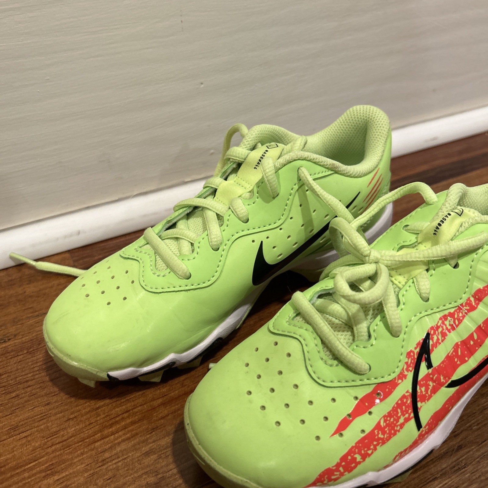 Nike Alpha Huarache 4 Keystone GS Ghost Green Black  DJ6525-300 Size 2.5Y thumbnail 2