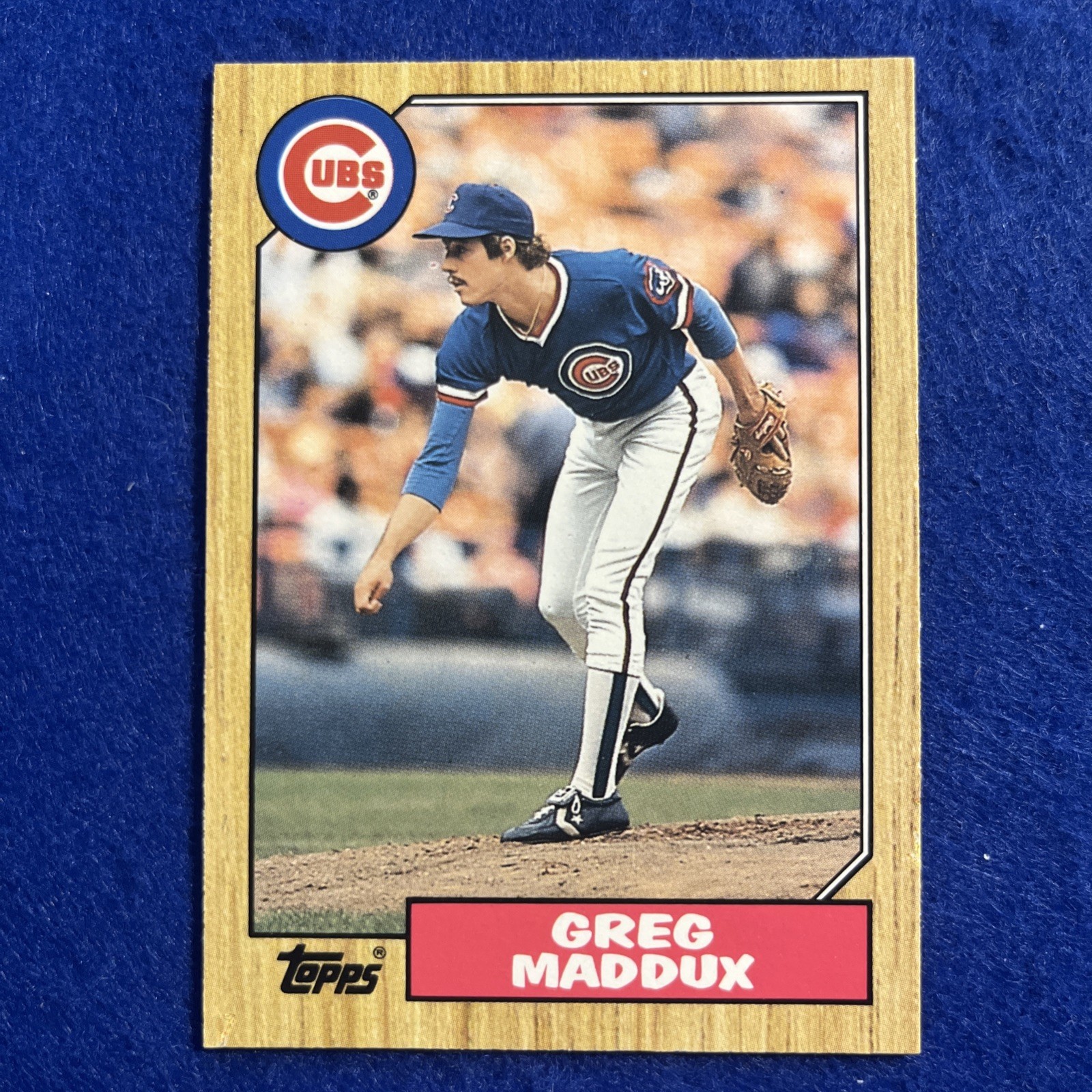 1987 Topps Traded Greg Maddux #70T RC (NM)