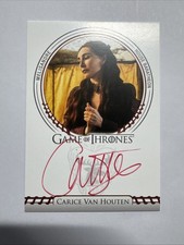 2024 Game of Thrones Legends of Realm Sigil Carice Van Houten Melisandre Auto
