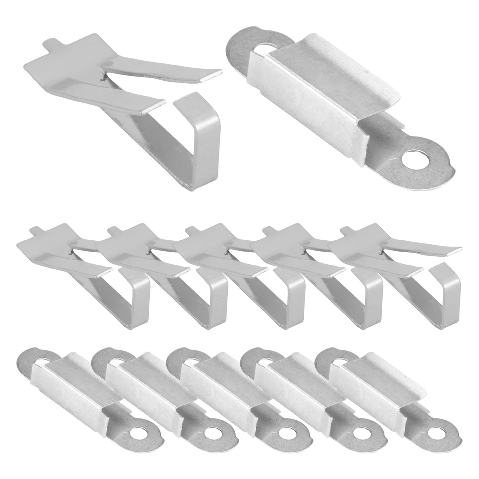 12Pcs Glass Bed Spring Turn Clips for 3 Pro, 3S,Ender5177
