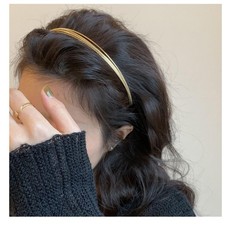Gold Metal Thin Headbands for Women Multi Layers Fashion Headpiece Thin Layer...