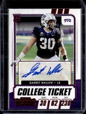 2021 Panini Contenders Draft Picks #254 Garret Wallow