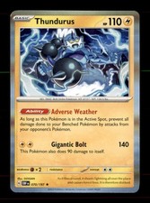 thundurus pokemon card value 070 197 2x 052/198 2021 Bundle Uncommon Retreat cost Thundurus 070/197,original De Pokemon Tcg,holo.