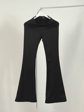 Just Cavalli Vintage 00s Flared gray pants trousers Y2K Italy Sz 40