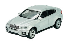 WELLY BMW X6 E71 SILVER 1:43 DIE CAST METAL MODEL NEW IN BOX