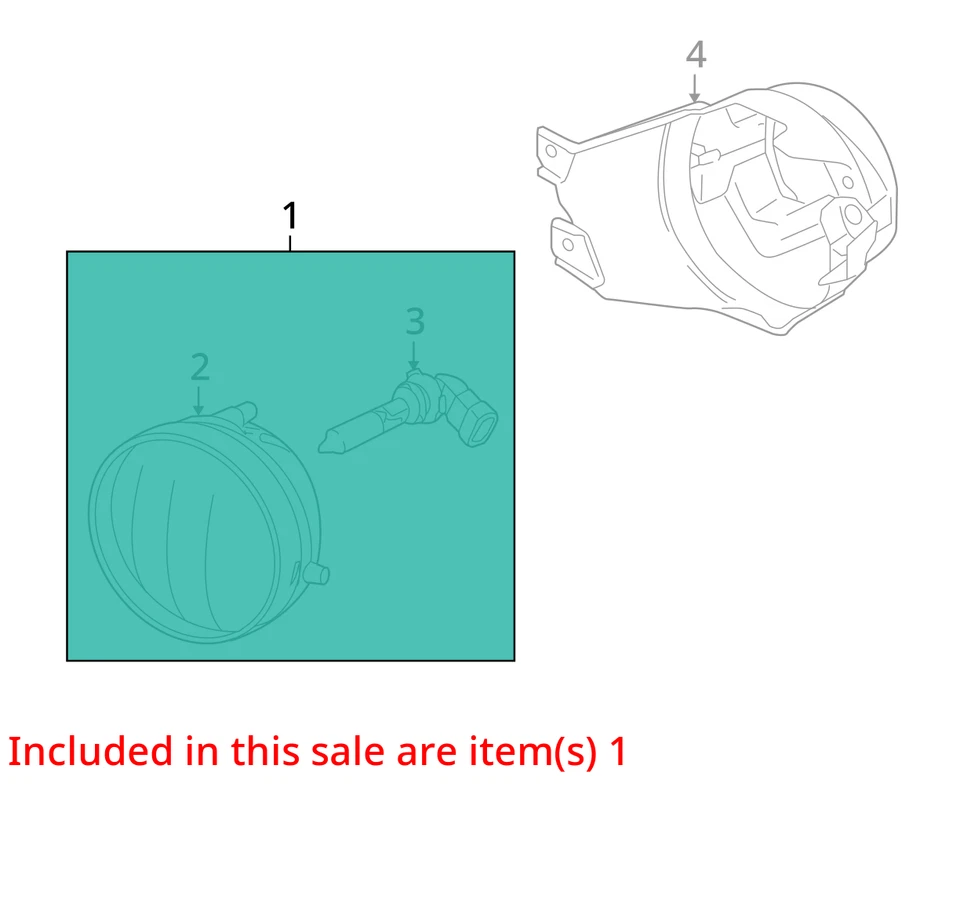 Parachoques antiniebla de esquina/estacionamiento montado para 08-17 SEQUOIA 4474544 Foto 2 de 3