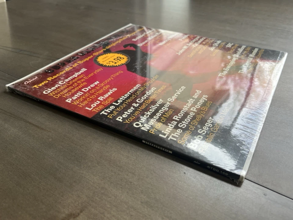 Super Oldies Volume 4 Vinyl 2LP Record Glen Campbell Patti Drew More Sealed Mint - Image 3 of 4