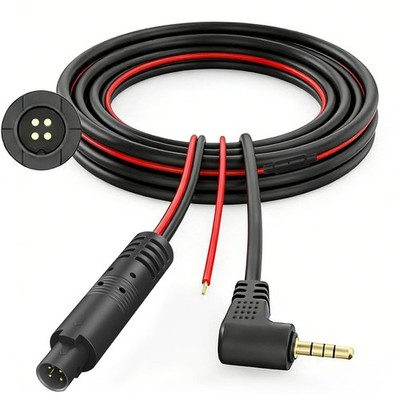 4-Pin Rear Camera Extension Cable 21FT 2.5mm Jack for Dash Cam Backup Camera