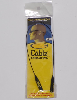 Cablz Original Eyewear Retainer Fits Most Frames 14'' Cable Length