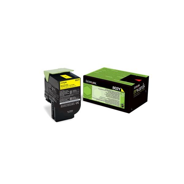 Lexmark 802y cartuccia toner 1 pz originale giallo - Immagine 8