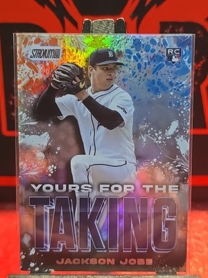 2025 Topps Stadium Club - Jackson Jobe - Yours For the Taking #YK-11 RC Tigers
