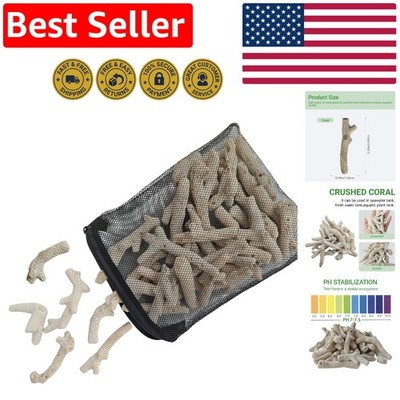Hand-Selected 1.1lb Crushed Coral for Thriving Aquatic Ecosystems