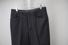 Incotex Dark Gray Woven Heavy Wool Dress Pants Sz  46 NEW — photo 1