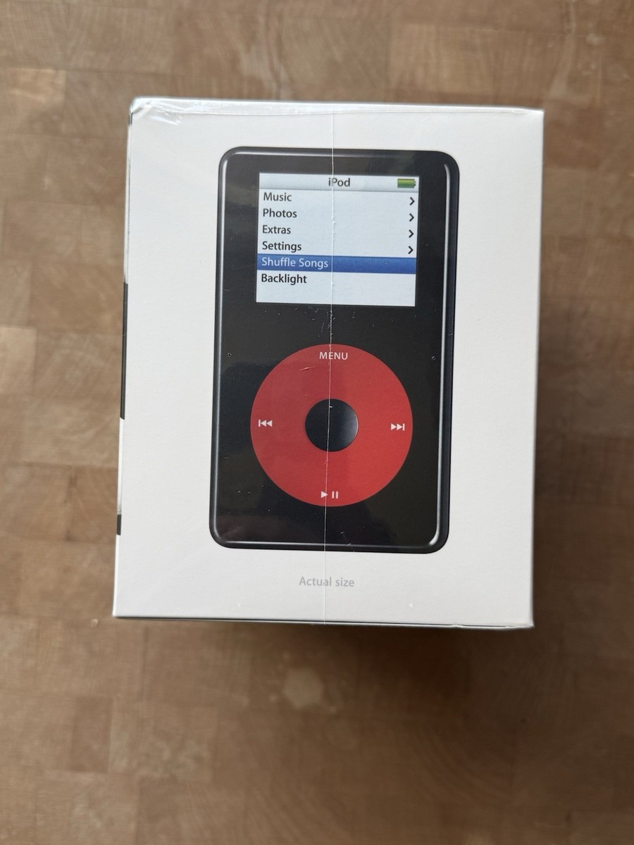 Apple iPod classic 4th Generation U2 Special Edition Black/Red (20