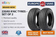 Image of 2x 235 65 R16C 115/113T Atlander LanderVan ATL18 Brand New Pair of 2 Tyres