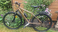 Kona Dew FS Hybrid Bike Brown Ladies Frame Small. Front Suspension. Discs. Rack