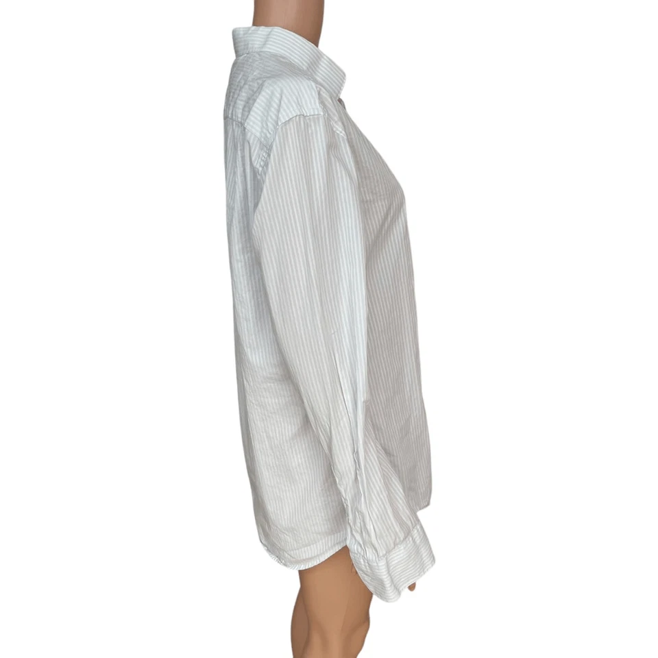 Tiger Of Sweden Adleyx Stripe Slim Fit Button-up Dress Shirt In Grey 41/16 - Image 3 of 4