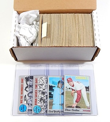 1970 Topps Baseball Starter Set (256 Verschiedene Karten) Authentisch