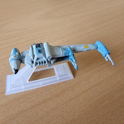 Star Wars The Black Series Titan #16 B-Wing Fighter & Ständer ohne Box sehr selten