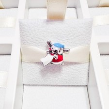 925 Sterling Silver Sanrio Pompompurin Charm Fits Charm Bracelets And Bangles