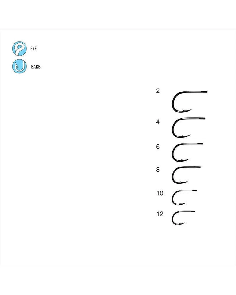 Ganchos para atar moscas Gamakatsu C14S Glo Bug Foto 2 de 4