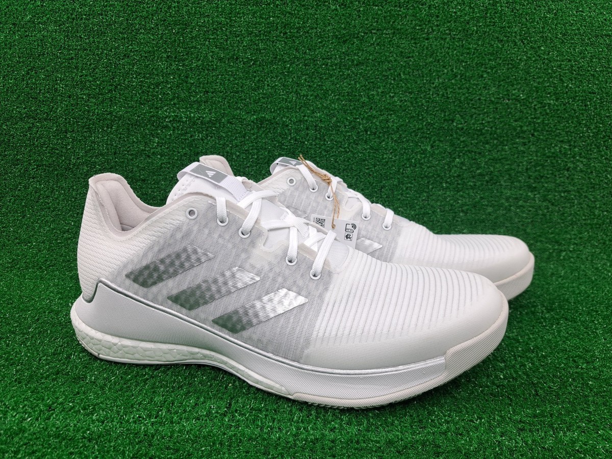 Adidas Crazyflight Volleyball Shoes White Silver IG3970 Women's