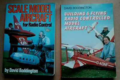 MODEL AIRCRAFT THEMED BOOKS X 2: SCALE MODEL AIRCRAFT FOR RADIO CONTROL and BUIL