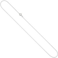 1,3Mm Ankerkette Kette Halskette Collier Goldkette 333 Gold WeißGold 42Cm, Damen