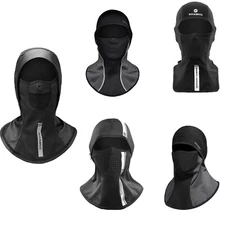 ROCKBROS Winter Face Mask Windproof Warm Balaclava Cycling Caps SportsHood Scarf