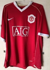 XL Men's Red Official Jersey MUFC Manchester United NIKE Sphere Dry Solskjaer 20
