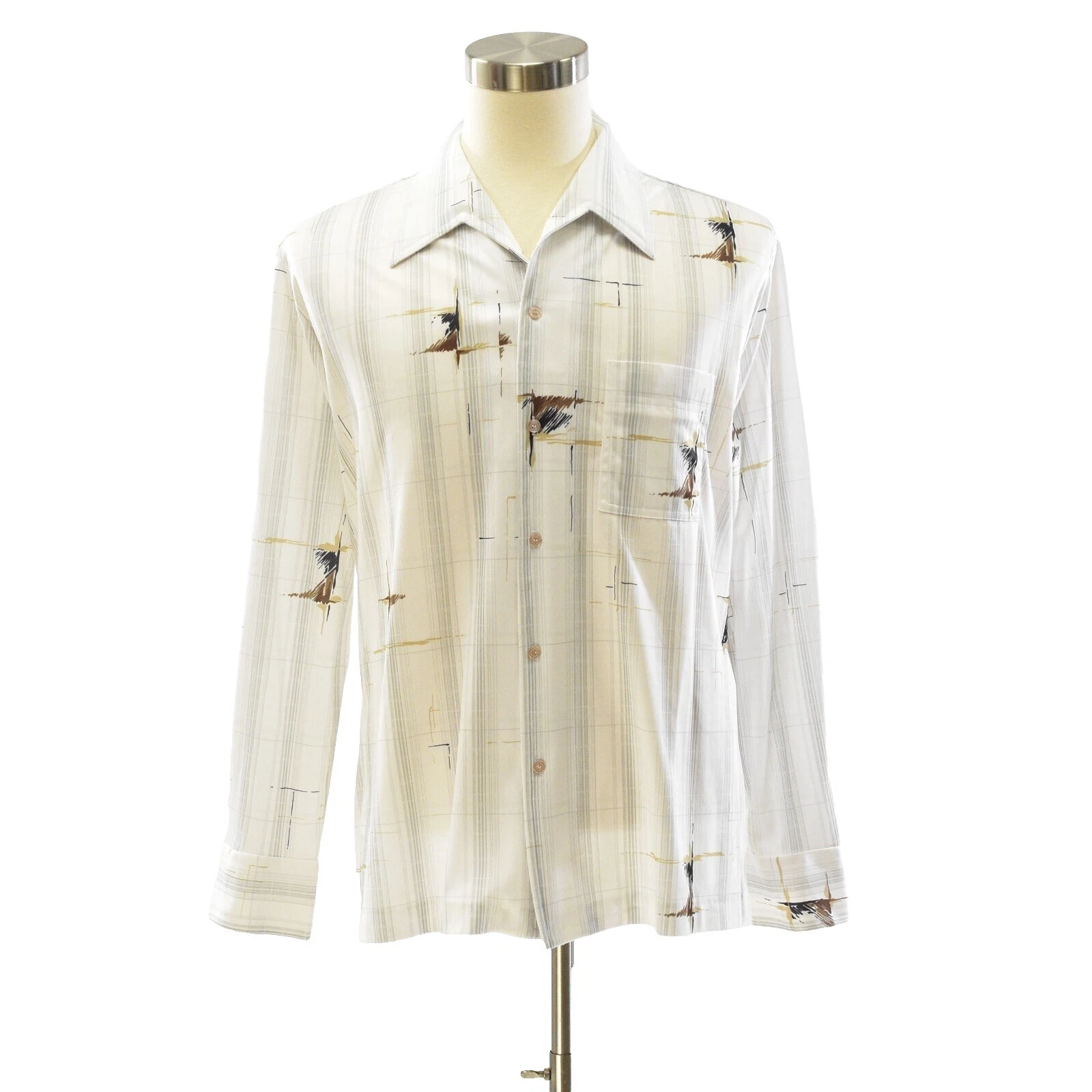 Ropa Vintage 1980s disco blanca para hombres