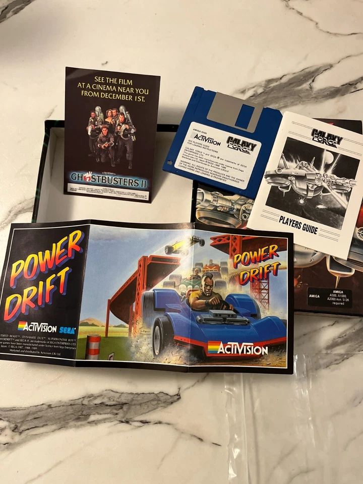 Galaxy Force - Activision - Amiga - Big Box - Bild 3 von 3