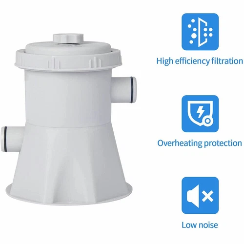 Filter Swimming Pool Water Pump Filter Electric Above Ground Inflatable Pools - Picture 5 of 12