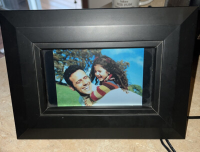 Optimus 7 Inch Digital Photo Frame Clean and Works Model 16-468 | eBay