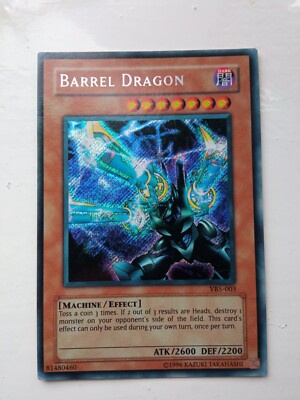 Fassdrache 2002 VB5-003 Secret Rare Wertvolles Buch 5 Promo Yugioh