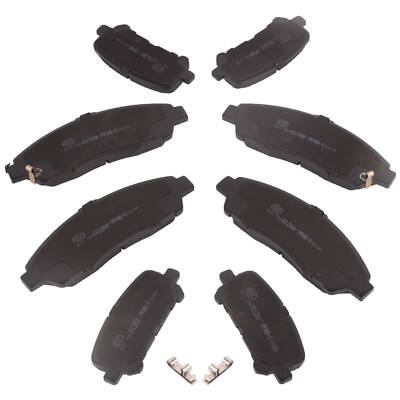 Fits 2009-2019 Honda Pilot,Ridgeline, Acura MDX Ceramic Brake Pads Front & Rear