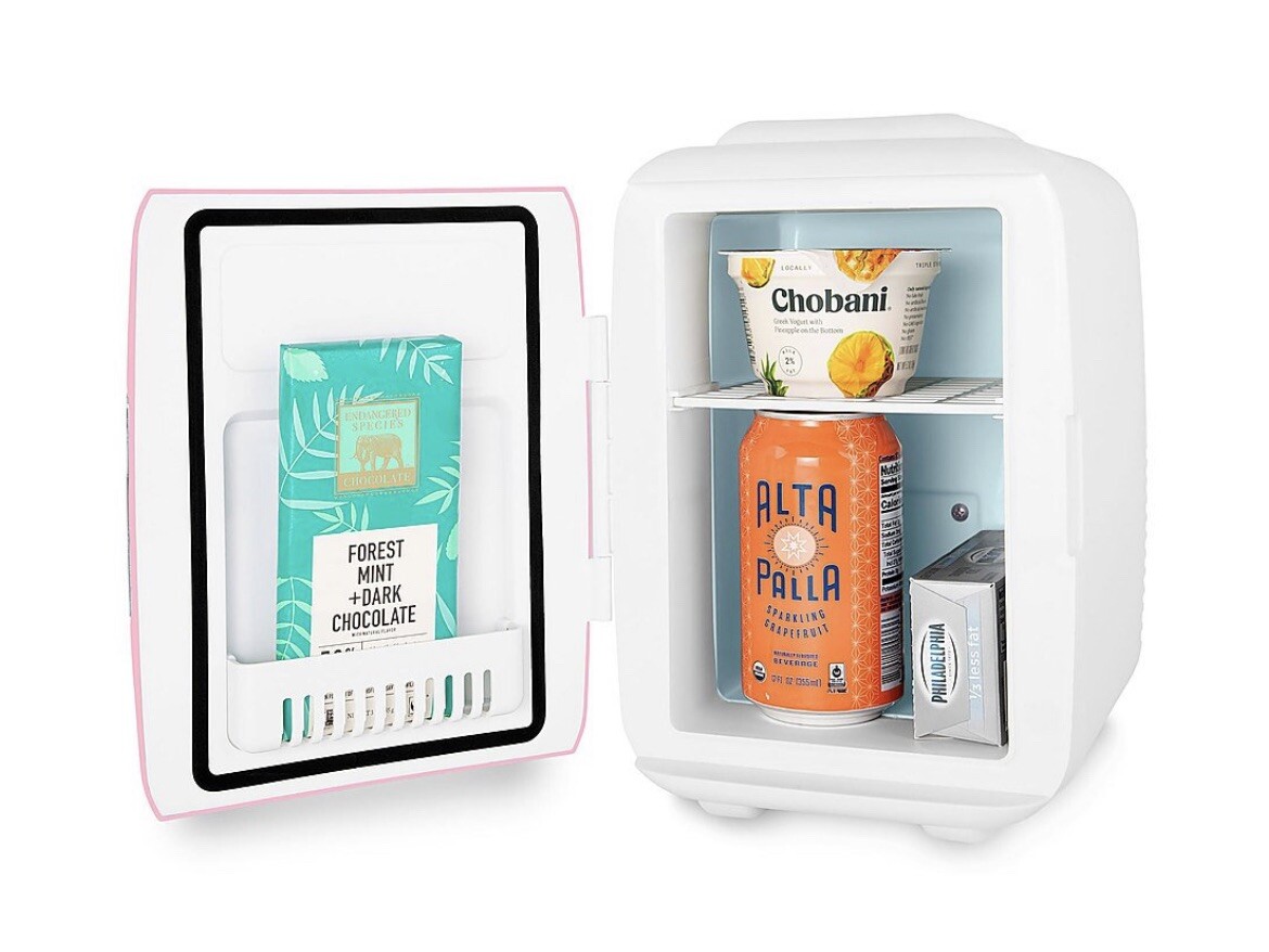 Cooluli Skincare Mini Fridge for Bedroom - Car Desk Dorm Room New No Box
