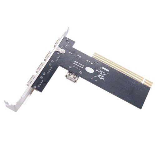 USB 2.0 PCI Card 5 Port 4 External 1 Internal PCI Expansion to USB 2.0 Adapter - Picture 7 of 8