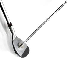 7 Length Adjustments Golf Alignment Stick Corrector Lie Angle Tool Training Aids