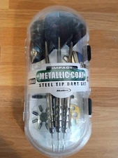 Halex Metallic Coated Barrels Steel Tip Impact Dart Set 26 Grams - New