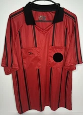 Score Soccer Referee Jersey Adult Medium Red Athletic Cooling Shirt