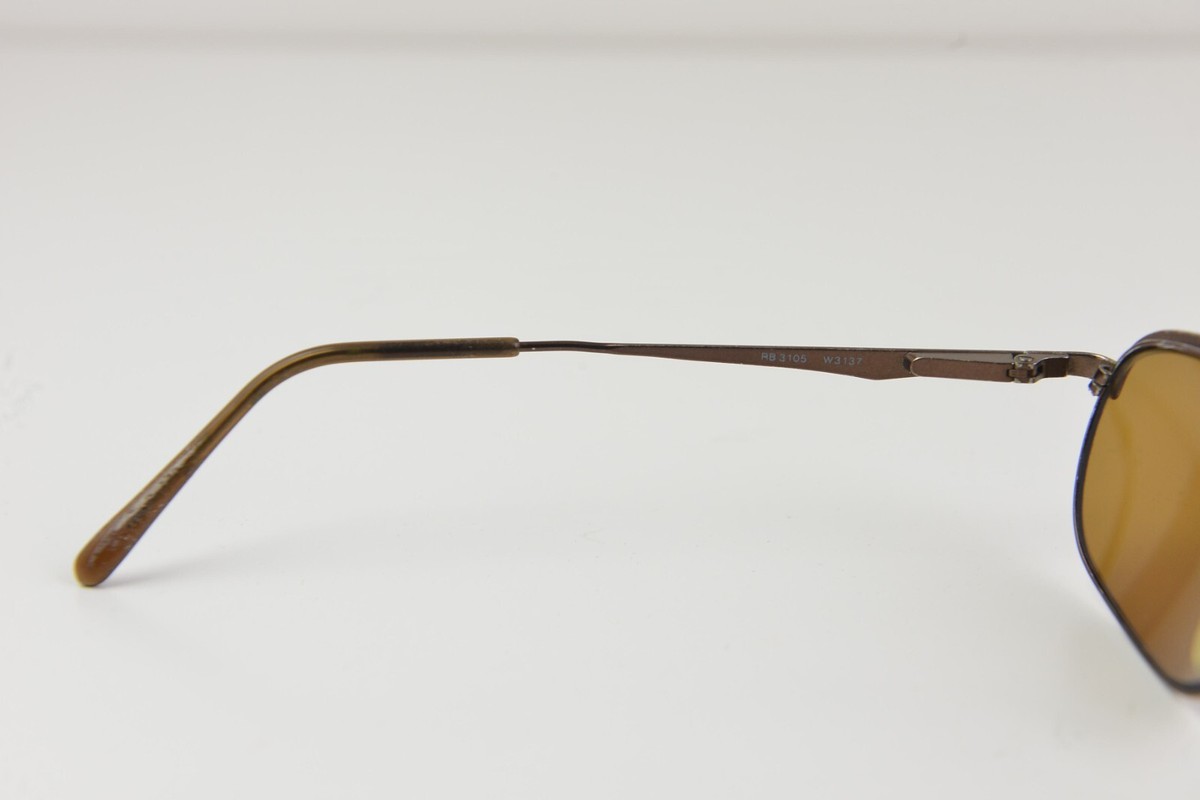 レイバン　rayban ボシュロム　サングラス　RB3105 W3137 Ray-Ban sunglasses frame RB 3105 W3137 Brown vintage NO LENS