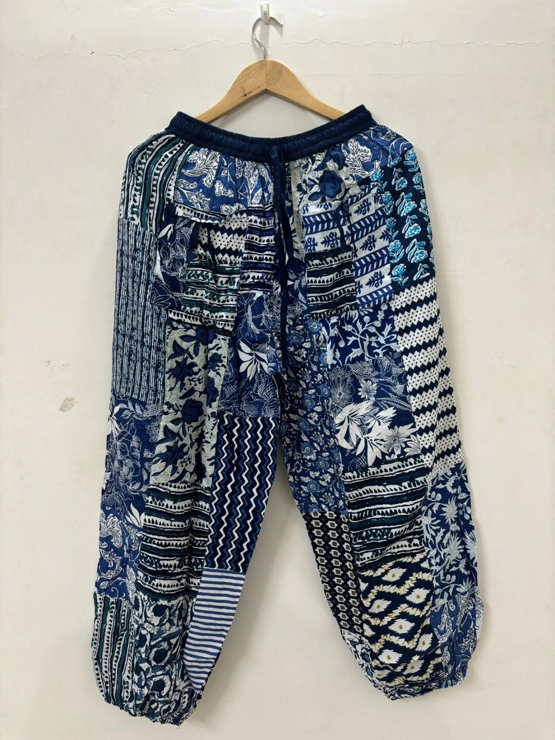Patchwork Harem Pant , Unisex Wear Pant , Comfortable Pants , Handmade Patchwork