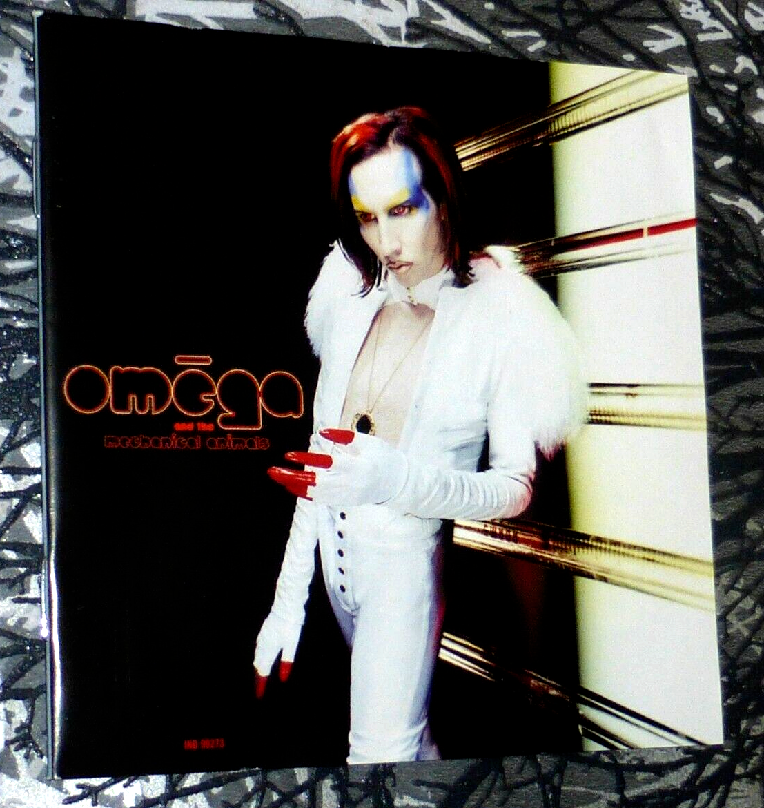 洋楽 MarilynManson MechanicalAnimals&Omega LP MARILYN MANSON * OMEGA AND THE MECHANICAL ANIMALS { CD ALBUM