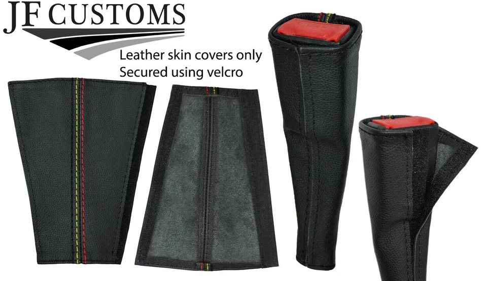 GERMAN STITCH LEATHER 2X SEAT BELT LONG COVERS FITS PORSCHE 968 1991?1995 - Изображение 2 из 4