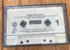 DJO Holy Diver Straight Through The Heart Invisible Cassette Tape-SHIPS N 24 HRS