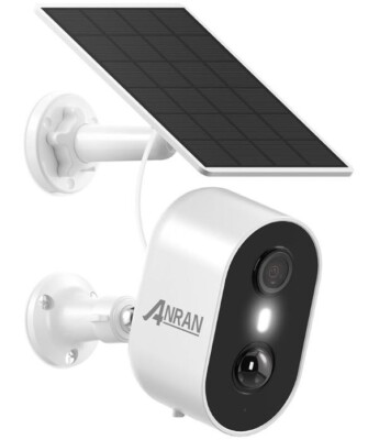 ANRAN 3MP SOLAR SEURITY CAMERA WIRELESS OUTDOOR FOR HOME SECURITY NO FEES NIB